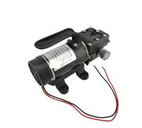 Petite pompe à eau auto-amorçante électrique haute pression 10 l/min 120 W CC Pompe à membrane 12 V 24 V (type valve de retour, DC12)