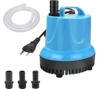Petite pompe d'aquarium 20 W - Pompe de circulation d'eau ultra silencieuse pour bassin et jardin - Avec buses et tuyau