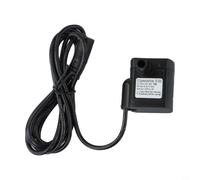 Petite pompe submersible à énergie solaire - 12 V CC - 200-300 l/h - Silencieuse - Moins de 35 dB - Pour aquarium, étang, fontaine, circuit, onde en acier inoxydable, pompe à eau amphibique (CC 12 V)