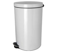 Petite poubelle Anti Germes aux ions d'argent 3 litres - Blanc