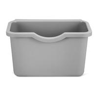 Petite Poubelle Cuisine Suspendue en Plastique, Murale pour Placard | Design Compact Moderne, Montage par Supports Solides, pour Restes Cuisine et Rangement Partagé