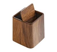 Petite Poubelle De Bureau - Poubelle De Bureau Portable, Récipient À Poubelle Swing Top | Couche Élégante Et Élégante Pour Le Bureau À Domicile, Vanité De Salle De Bain Ou Table D'étude, Bac À Petits