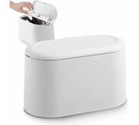 Petite Poubelle de Table 1.8L Blanc