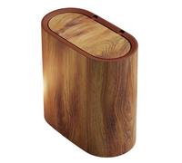 Petite poubelle - Poubelle polyvalente | Poubelle compacte en ABS, seau intérieur amovible, design respectueux de l'environnement, style moderne chic, panier à déchets avec couvercle pour cuisine