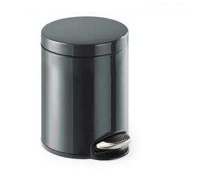 Petite Poubelle ronde à pédale en métal élégante 5 litres