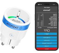 Petite prise connectée WiFi 10 A avec minuterie et compteur d'énergie