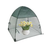 Petite serre d'extérieur dôme d'humidité avec revêtement en polyéthylène | Serre de porche avec cadre métallique 56 x 56 x 56 cm pour fruits, plantes, tomates, fleurs, intérieur, porche, balcon
