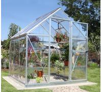 Petite serre en polycarbonate Harmony Silver 1,85 x 1,86 m Palram - Canopia
