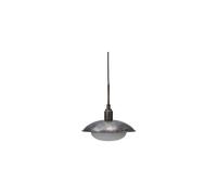 Petite suspension en métal marron antique Boston