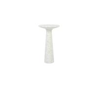 Petite table d'appoint en terrazzo multicolore, plastique recy ntidérapant, intérieur/extérieur - Zuiver, Victoria - 30x30x56 cm