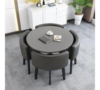 Petite table d'appoint ronde simple 70 x 75 cm / 27.5x29.5in