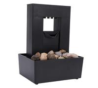 Petite Table de Relaxation pour Intérieur, Fontaine et Cascade, Décor Cascade pour Maison, Chambre, Salon, Bureau