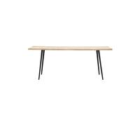 Petite table de repas en bois clair Club