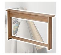 Petite table d'entrée, table d'appoint en bois robuste avec étagère de rangement, capacité de charge de 50 kg, table console fine pour petit espace, assemblage facile
