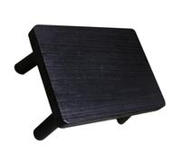 Petite Table Japonaise Rectangulaire en Bois Foncé, Style Minimaliste | Support Fiable et Stabilité Remarquable, Design Compact, pour Salon Cosy et Salon de Thé, Finition Rustique