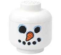 Petite Tête Lego pour rangement taille S - Snowman
