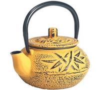 Petite théière de type japonaise orange en fonte 0.3 litre ORANGE G