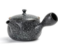 Petite théière en céramique avec filtre à thé pour thé en vrac Noir