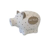 Petite tirelire Cochon Blanc - Mi Hucha