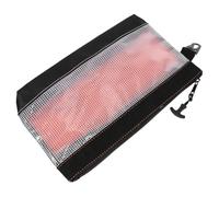 Petite Trousse à Outils Oxford Zippée, 11,8 Pouces, Antistatique | PVC Transparent, Fenêtre en Maille, Boucle Suspendre, Noir, pour Composants Électroniques et Contrôles Rapides
