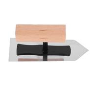 Petite Truelle de Finition Manuelle Mini en Acier Inoxydable | Lissage Précis, Contrôle de Pression Amélioré, Bois, pour Enduit de Diatomée et Peintures Artistiques