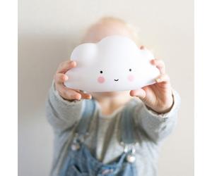 Petite veilleuse nuage blanc (16 cm)