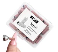 Petites Bandes Abrasives Pour Lime Électrique À Ongles 50 Pièces Kit | Bandes Abrasives pour Ponceuse Électrique pour Fille École Petite Amie Épouse Amie