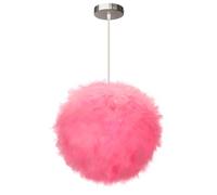 PETITES ECREVISSES Lustre Plume Moderne Suepension Plumes Plafond Abat-Jour 30cm Suspension Luminaire Interieur pour les Salons Chambres des Enfants