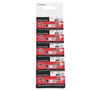 Petites piles - Lot de 10 piles bouton longue durée | AG1 AG4 Mini cellules d'alimentation haute performance, source d'énergie de rechange fiable | Piles bouton pour Calcol