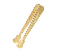 Petites pinces métalliques à manche long en métal | Pinces pour encens et charbon - Pour cônes, parfums, église, maison, studio, spa, yoga, bureau, méditation,