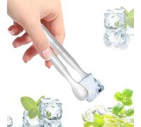 Petites Pinces,Pinces à Sucre en Acier Inoxydable - Pinces de Service Portables, Pinces durables pour Servir des Aliments, des glaçons et des Fruits