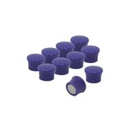 Petits Aimants de Carte de Service Violet á Haute Puissance pour Réfrigérateur, Tableau Blanc, Pack de Panneaux de Notification de 10