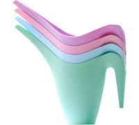 Petits arrosoirs à fleurs, 1 litre, en plastique, multicolores, pour bonsaïs, bureau, maison