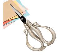 Petits ciseaux de couture - Design cygne - Outils de bricolage rétro - Ciseaux cygnes - Pour couper les fils ainsi que le tricot, le crochet, la coupe de tissus, les travaux de perles et
