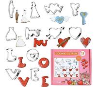Petits emporte-pièces de Pâques, lot de 12, lapin, pour faire des biscuits