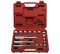 Petits paliers et arbres Pièce de pression Kit d'enfoncement Outil de pressage Monocoupe 16 pcs.