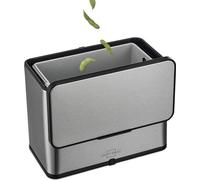Petits seaux à compost en acier inoxydable avec couvercle et filtre à charbon actif