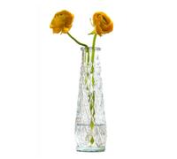 Petits vases vides vintage en verre coniques à col étroit, vases à fleurs séchées nordiques pour la maison, vase créatif décoratif pour bureau, cuisine, salon, chambre à coucher, bureau