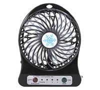 Petits Ventilateurs pour Chambre à Coucher, Mini Ventilateur de Bureau Rechargeable par USB, Lit de bébé Portable, Sièges de Voiture, Mini Ventilateur Rechargeable, Petit