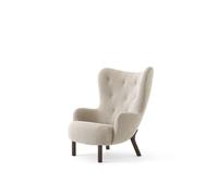 Chaise lounge structure noyer Petra VB3 WxHxD 80x99x91cm