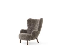 Chaise lounge structure noyer Petra VB3 WxHxD 80x99x91cm