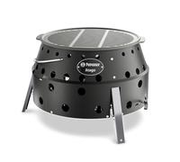 Petromax Atago Black Edition Barbecue mobile et brasero 4 en 1