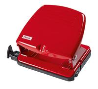 PETRUS 33739 - Taladro de oficina 2 agujeros gama Clásica modelo 65 color rojo