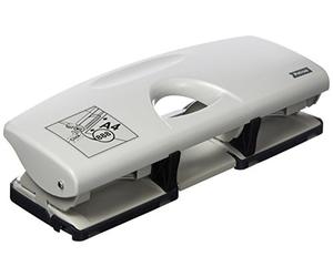 PETRUS 623360 - Taladro de oficina 4 agujeros gama PERLA modelo 405 color gris