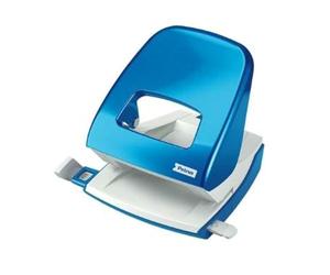 PETRUS 623588 - Taladro de oficina 2 agujeros gama WOW modelo 62 color azul metalizado (en blister)