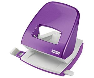 PETRUS 624328 - Taladro de oficina 2 agujeros gama WOW modelo 62 color violeta metalizado (en blister)