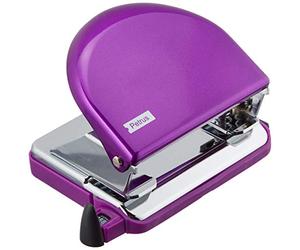 PETRUS 626522 - Taladro de oficina 2 agujeros gama WOW modelo 52 color violeta metalizado (en blister)