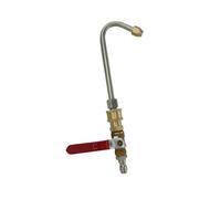PETSOLA Accessoire pour Tuyau de Nettoyeur Haute Pression, Vanne et Lance, Qualité Supérieure, Pièce de Rechange, Installation Facile, Adaptateur de Tuyau à C, Longueur 24 Cm
