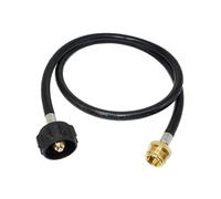 PETSOLA Adaptateur pour Tuyau de, Adaptateur pour Réservoir de, Accessoire de Cuisine, Adaptateur de Recharge de, Brûleur pour Barbecue, P, 4 Pieds