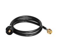 PETSOLA Adaptateur pour Tuyau de, Adaptateur pour Réservoir de, Accessoire de Cuisine, Adaptateur de Recharge de, Brûleur pour Barbecue, P, 6 Pieds